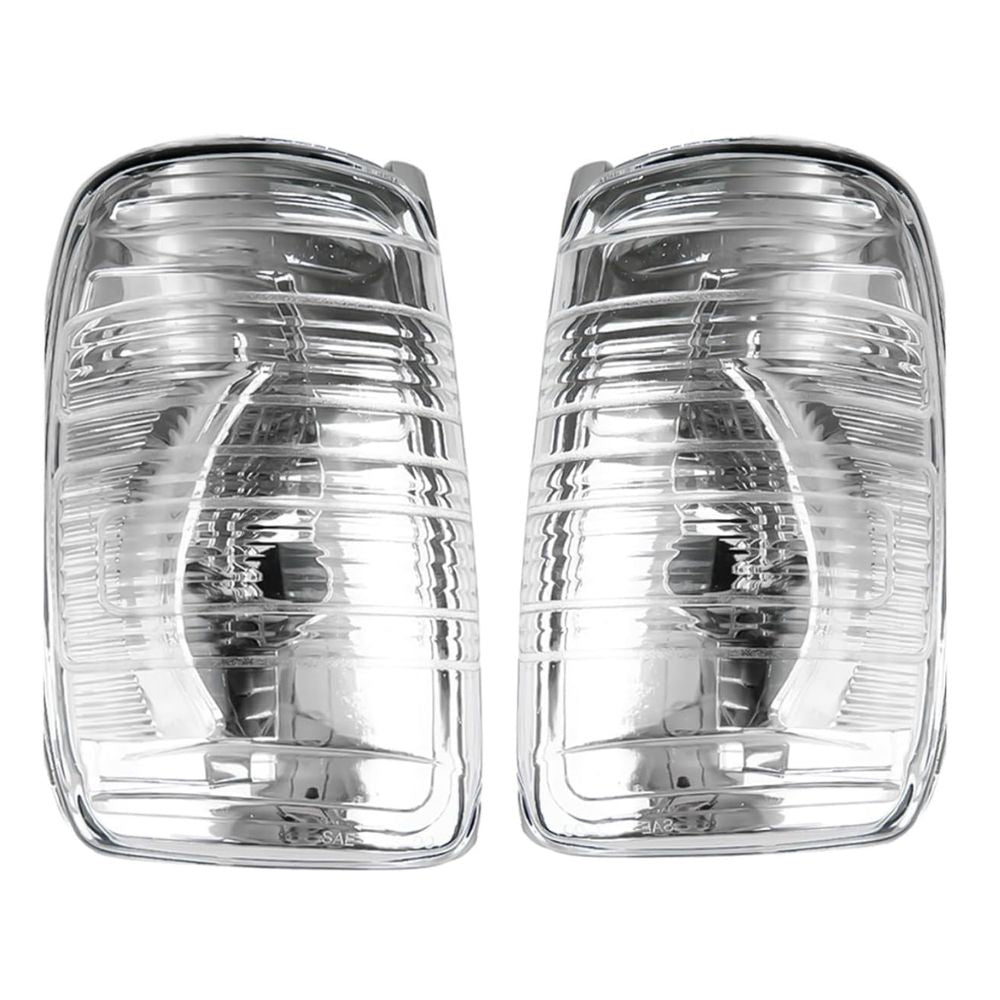 DOOR WING MIRROR INDICATOR LIGHT LENS FOR FORD TRANSIT MK8 2014-ON LEFT AND RIGHT SIDE 1847387 1847389 2 PCS