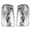 DOOR WING MIRROR INDICATOR LIGHT LENS FOR FORD TRANSIT MK8 2014-ON LEFT AND RIGHT SIDE 1847387 1847389 2 PCS