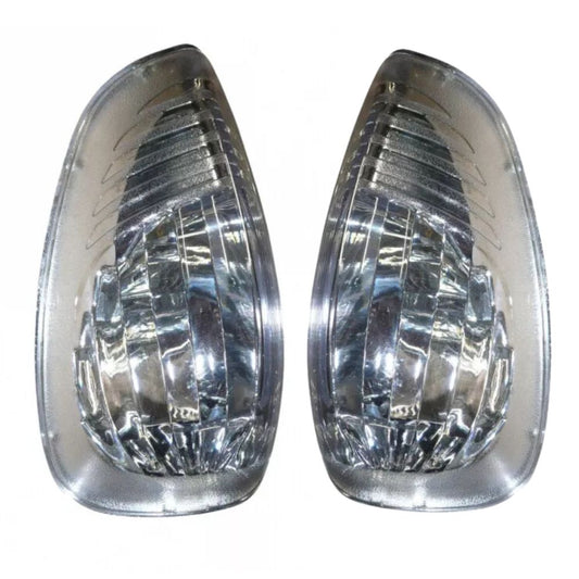 DOOR WING MIRROR INDICATOR LIGHT LENS FOR NISSAN NV400 VAUXHALL OPEL MOVANO RENAULT MASTER LEFT AND RIGHT SIDE 261650223R  261609635R 2 PCS