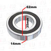 DRIVESHAFT INTERMEDIATE CENTRE BEARING FOR NISSAN RENAULT VAUXHALL OPEL FRONT RIGH 7701071133
