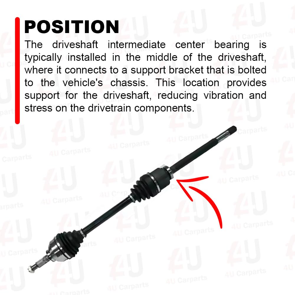 DRIVESHAFT INTERMEDIATE CENTRE BEARING FOR NISSAN RENAULT VAUXHALL OPEL FRONT RIGH 7701071133