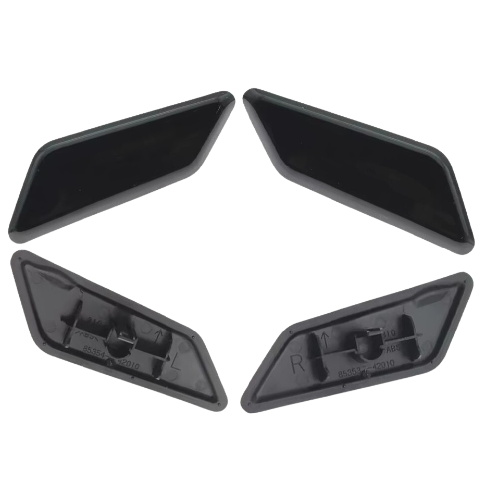 HEADLIGHT WASHER JET NOZZLE CAP COVER FOR TOYOTA RAV4 V (XA50) 2018-ON FRONT LEFT AND RIGHT 2 PCS