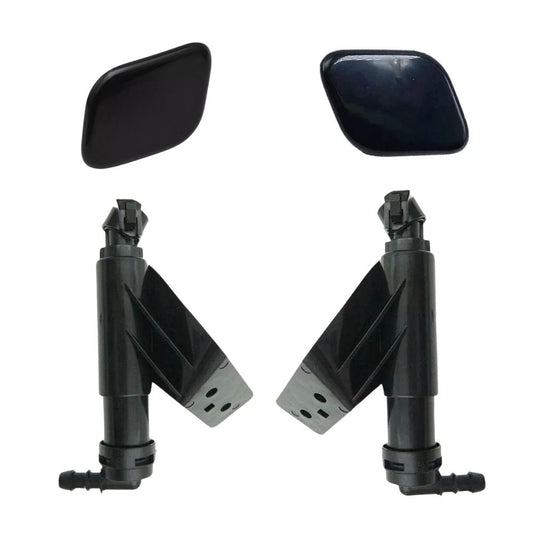 HEADLIGHT WASHER JET NOZZLE AND CAP FOR HYUNDAI GRAND SANTA FE 2015-2018 FRONT LEFT AND RIGHT 4 PCS