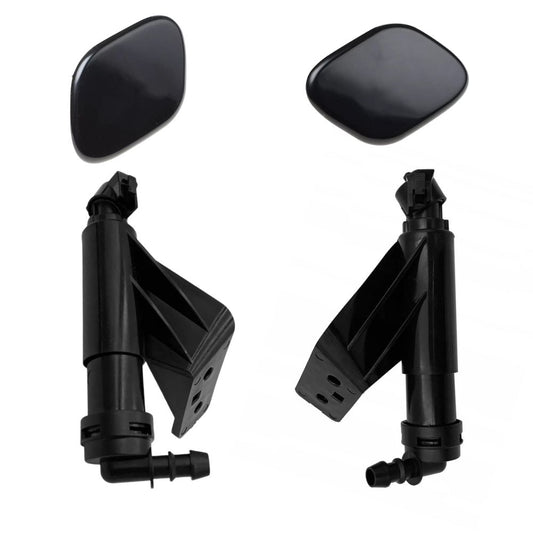HEADLIGHT WASHER JET NOZZLE AND CAP FOR HYUNDAI SANTA FE MK3  2012-2018 FRONT LEFT AND RIGHT 4 PCS