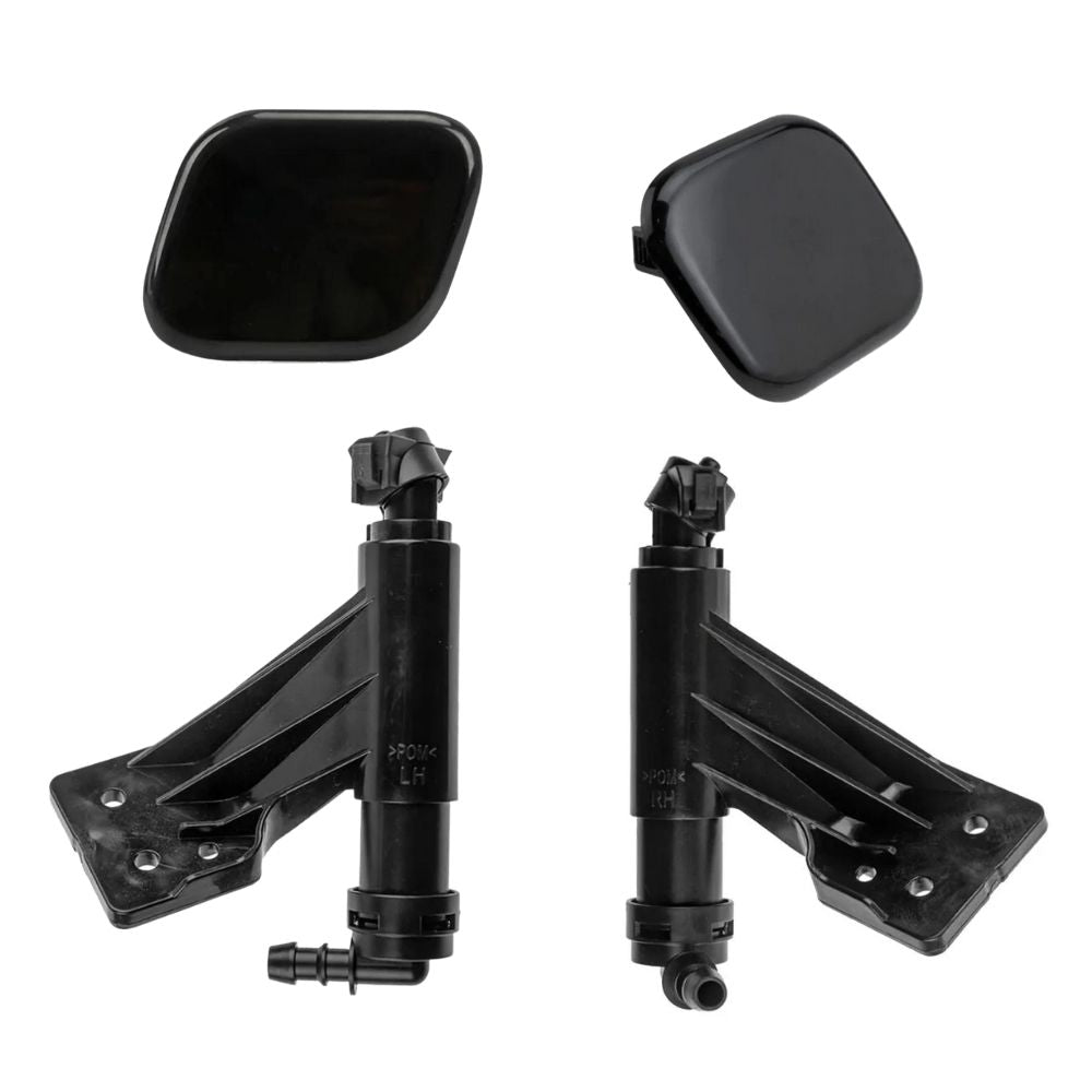 HEADLIGHT WASHER JET NOZZLE AND CAP  FOR KIA SORENTO 2012-2015 FRONT LEFT AND RIGHT SIDE 4 PCS