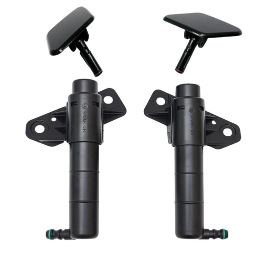 HEADLIGHT WASHER JET NOZZLE AND CAP FOR KIA SPORTAGE III MK3 2010-2014 FRONT LEFT AND RIGHT 4 PCS