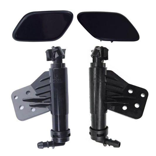 HEADLIGHT WASHER JET NOZZLE AND CAP FOR KIA SPORTAGE MK4 2016-2020 FRONT LEFT AND RIGHT 4 PCS