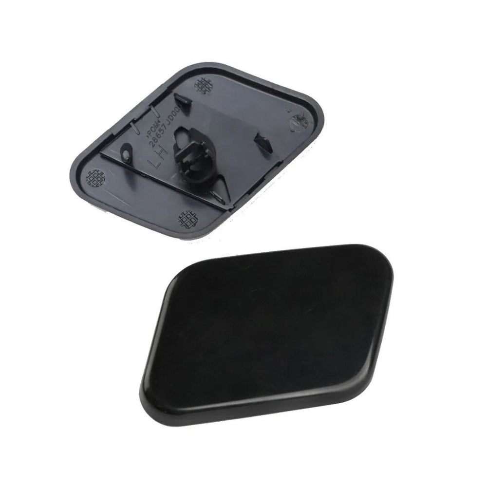 HEADLIGHT WASHER JET NOZZLE CAP COVER FOR NISSAN QASHQAI J10 FRONT LEFT AND RIGHT 28658-JD000 - 28659-JD000 2 PCS