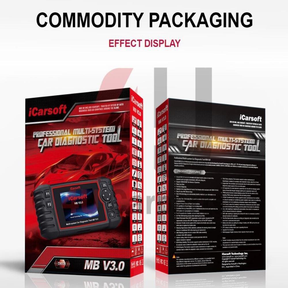 ICARSOFT MB V3.0 - FOR MERCEDES-BENZ SPRINTER SMART DIAGNOSTIC SCANNER - UK 2024