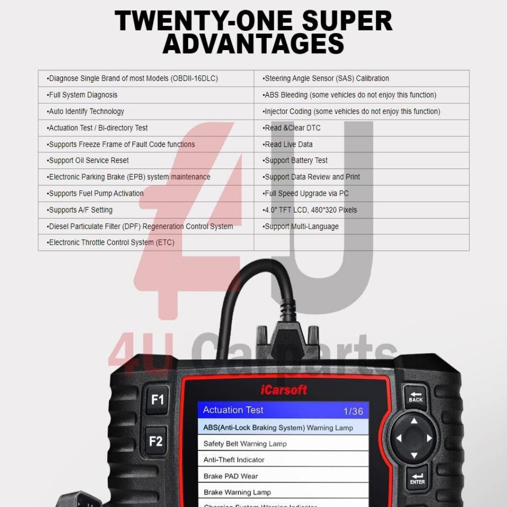 ICARSOFT MB V3.0 - FOR MERCEDES-BENZ SPRINTER SMART DIAGNOSTIC SCANNER - UK 2024