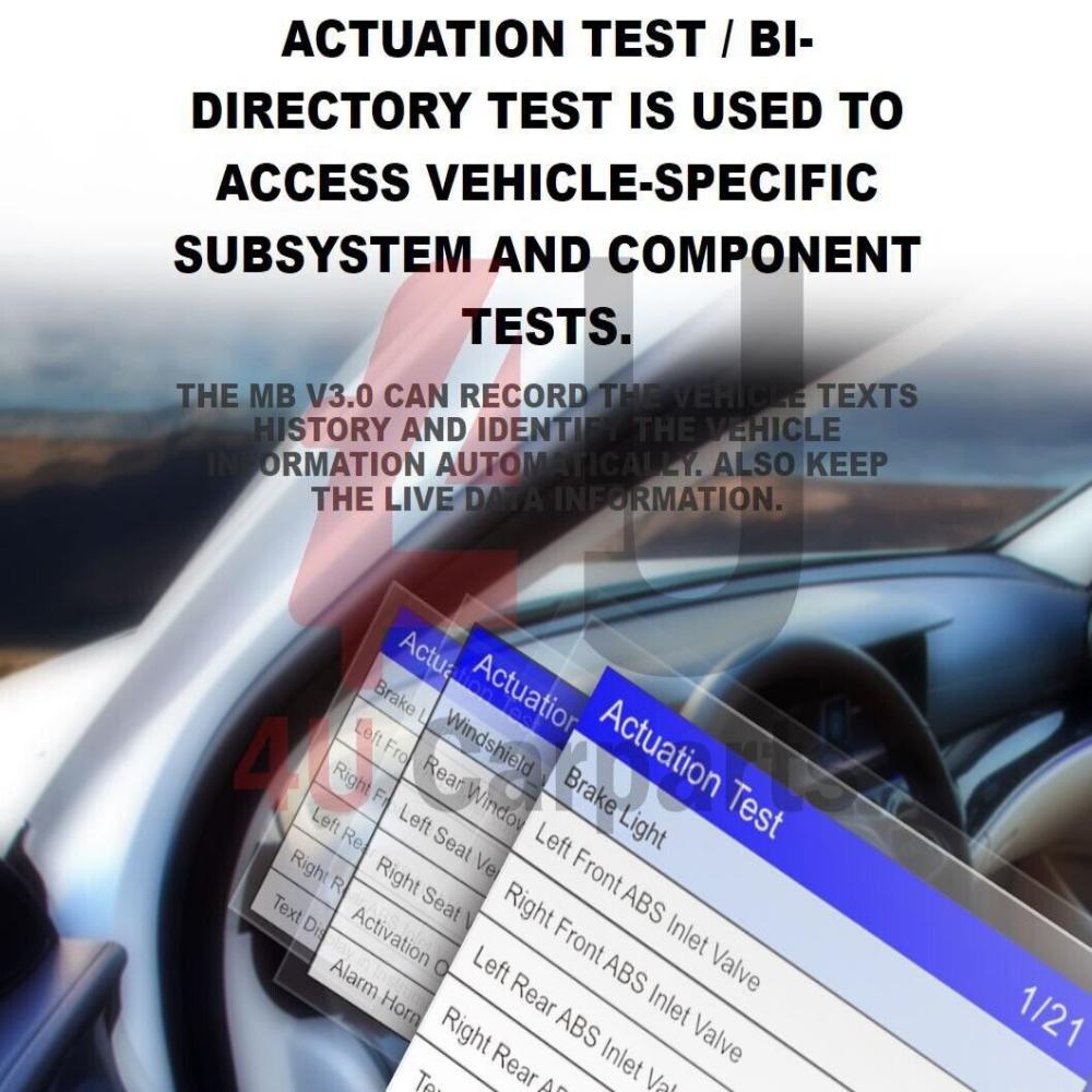 ICARSOFT MB V3.0 - FOR MERCEDES-BENZ SPRINTER SMART DIAGNOSTIC SCANNER - UK 2024