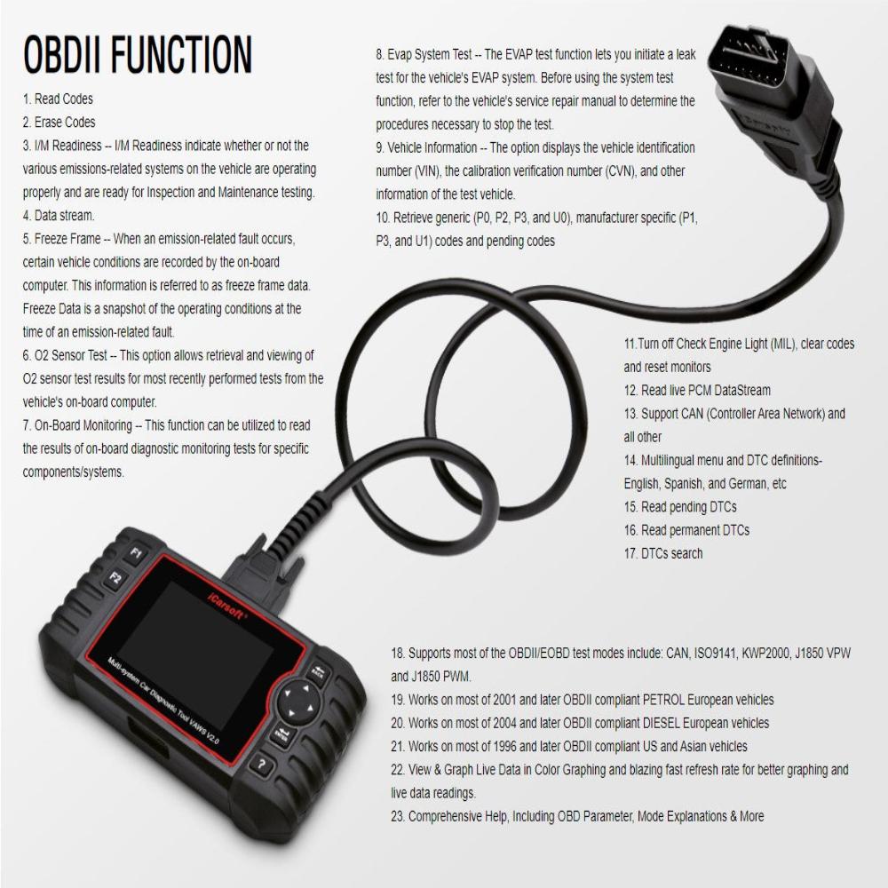 ICARSOFT VAWS 2.0 - FOR AUDI VW SEAT SKODA PROFESSIONAL DIAGNOSTIC TOOL | UK 2024