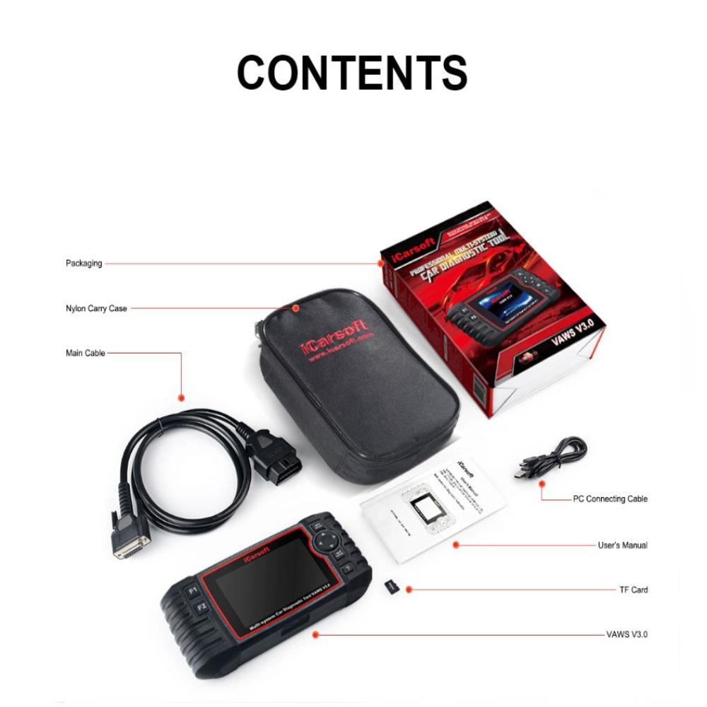 ICARSOFT VAWS 3.0 - FOR AUDI VW SEAT SKODA PROFESSIONAL DIAGNOSTIC TOOL | UK 2024