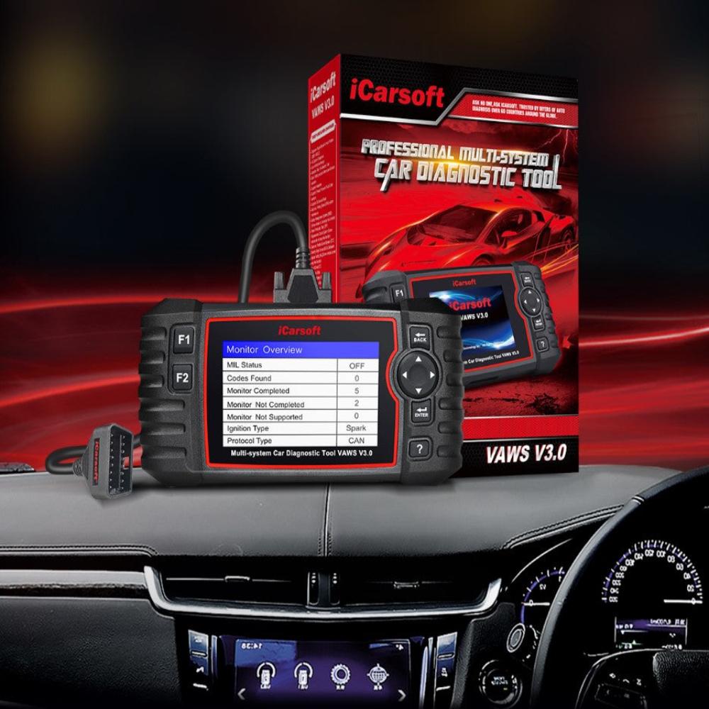 ICARSOFT VAWS 3.0 - FOR AUDI VW SEAT SKODA PROFESSIONAL DIAGNOSTIC TOOL | UK 2024