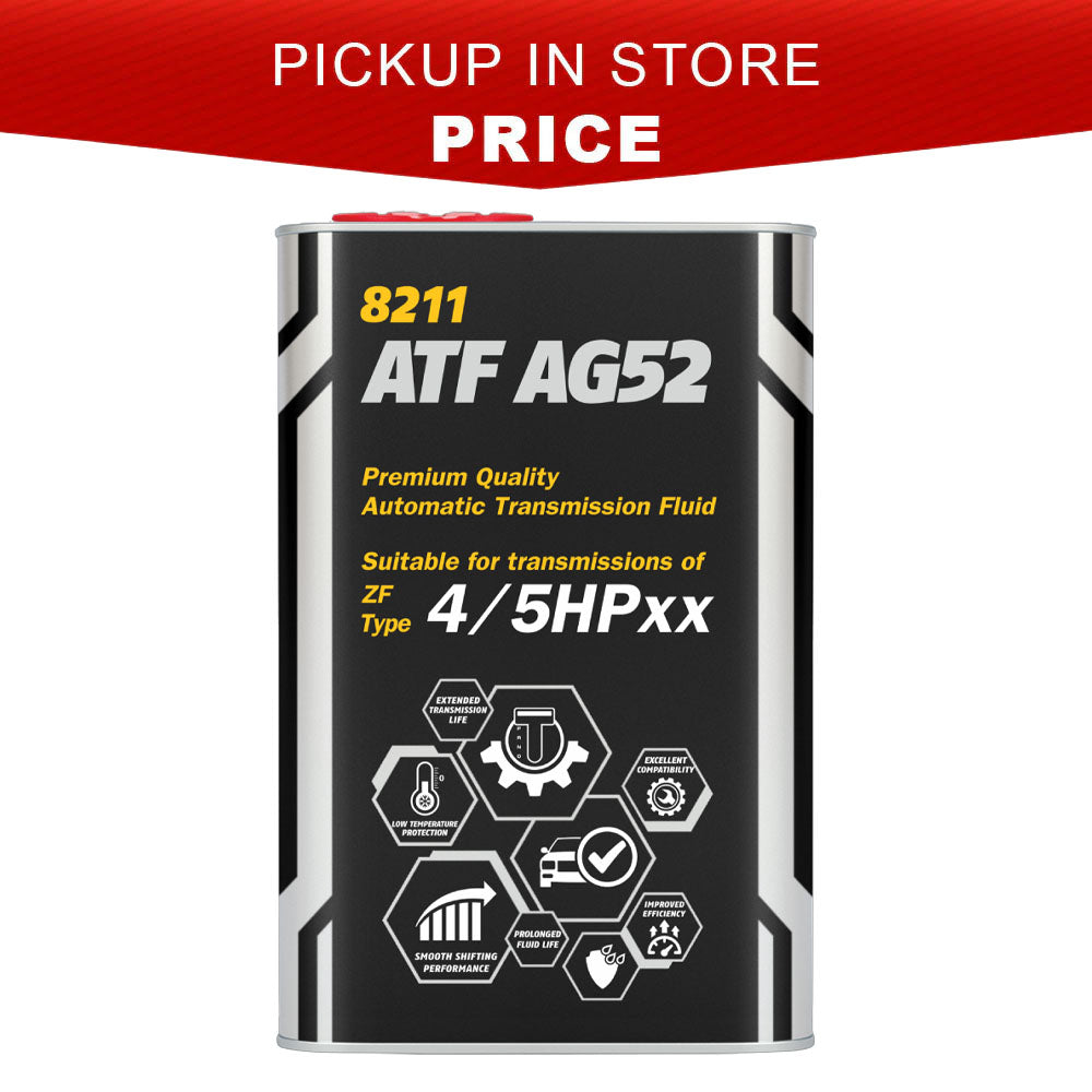 MANNOL ATF AG52 AUTOMATIC SPECIAL (MN8211-1ME) *4 / 5HPxx* TRANSMISSION FLUID * 1 LITRE * GEARBOX OILS | PICK-UP