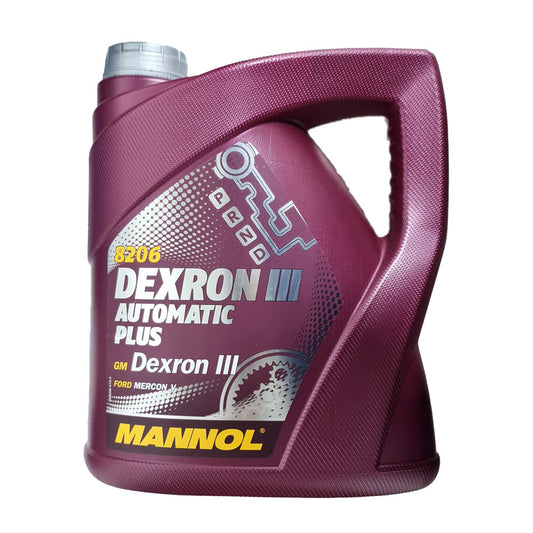 MANNOL DEXRON III 3 ( MN8206-4) AUTOMATIC PLUS TRANSMISSION FLUID ATF FORD MERCON V MB 236.1 * 4 LITRE * GEARBOX OILS | PICKUP