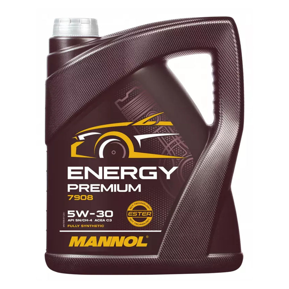 MANNOL ENERGY PREMIUM (MN7908-5) 5W-30 *ACEA C3 * FULLY SYNTHETIC * 5 LITRE * CAR ENGINE OILS | PICKUP