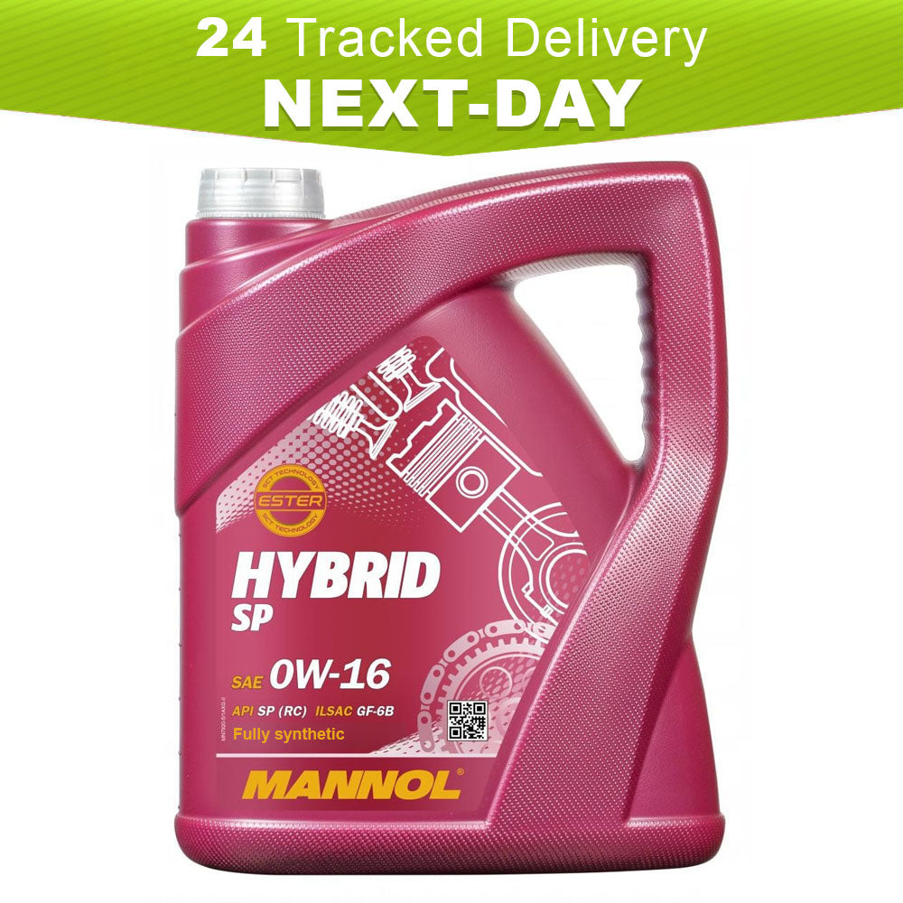 MANNOL HYBRID SP (MN7920-5) 0W-16 *API SP (RC) ILSAC GF-6B * FULLY SYNTHETIC * 5 LITRE * CAR ENGINE OILS | DELIVERY
