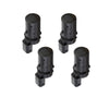 PDC PARKING SENSOR FOR BMW 3 SERIES E46 FRONT & REAR 66216902180 BLACK 4 PCS