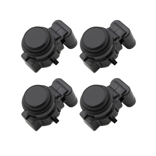 PDC PARKING SENSOR FOR TESLA MODEL S X 2012-2022 FRONT & REAR 0263033334 1048473-01-A 4 PCS BLACK